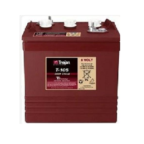 美國TROJAN T-105 深循環工業電瓶(6V/225Ah)