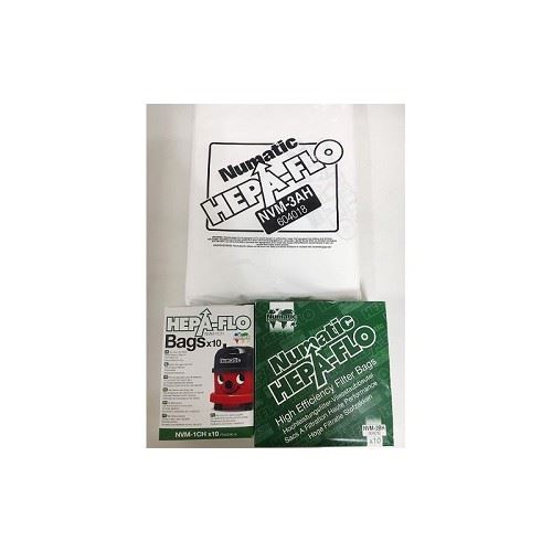 英國NUMATIC 1CH/2BH/3BH吸塵器集塵紙袋︷(包裝:10pc/bag)