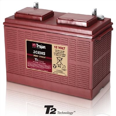 美國TROJAN 30XHS 深循環工業電瓶(12V/130Ah)