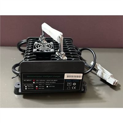 24V/15A免維護工業電瓶專用充電器